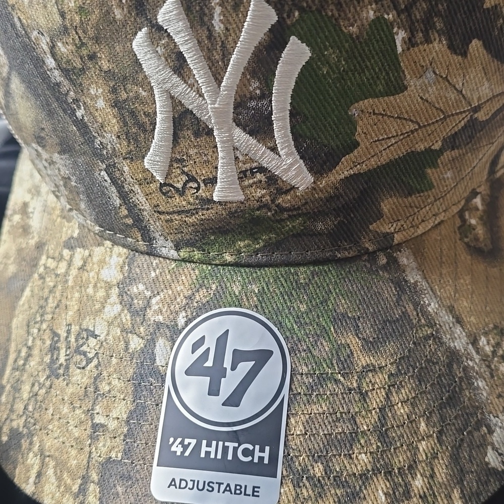 ❤️BUY 2 GET 1 FREE DEAL ’47 Brand MLB New York Yankees Camo Hitch Trucker Hat - Picture 6 of 12